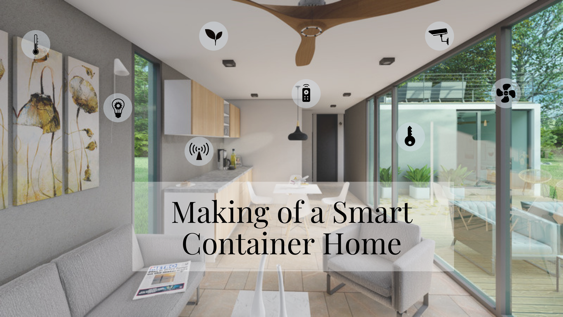 building a smart container home