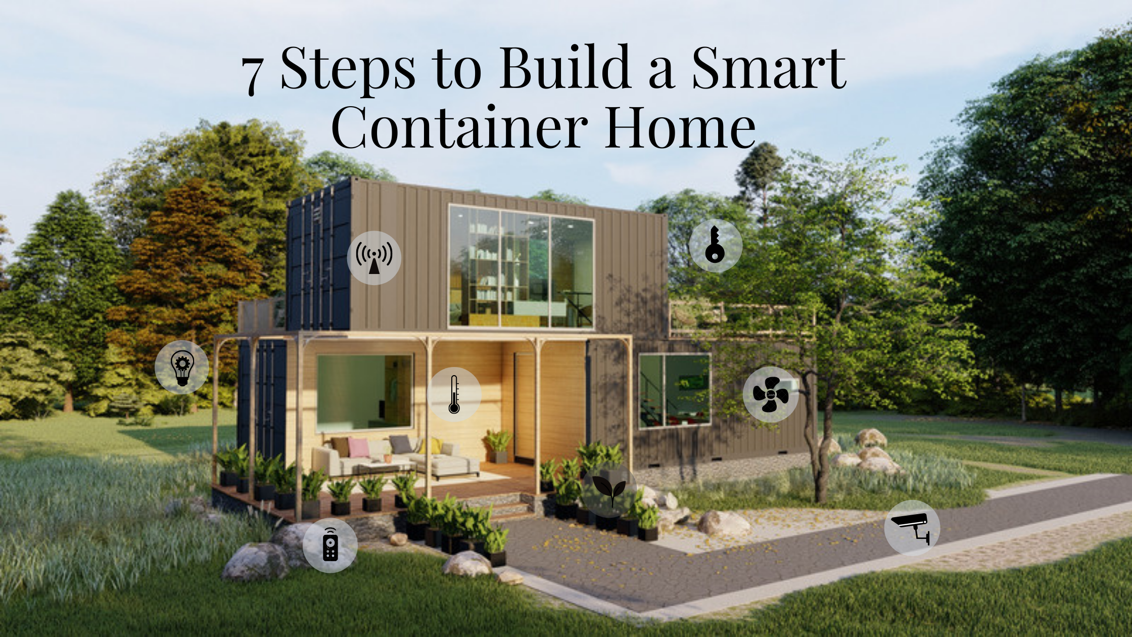 build a smart container home